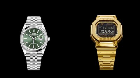 casio x rolex|Rolex vs Casio.